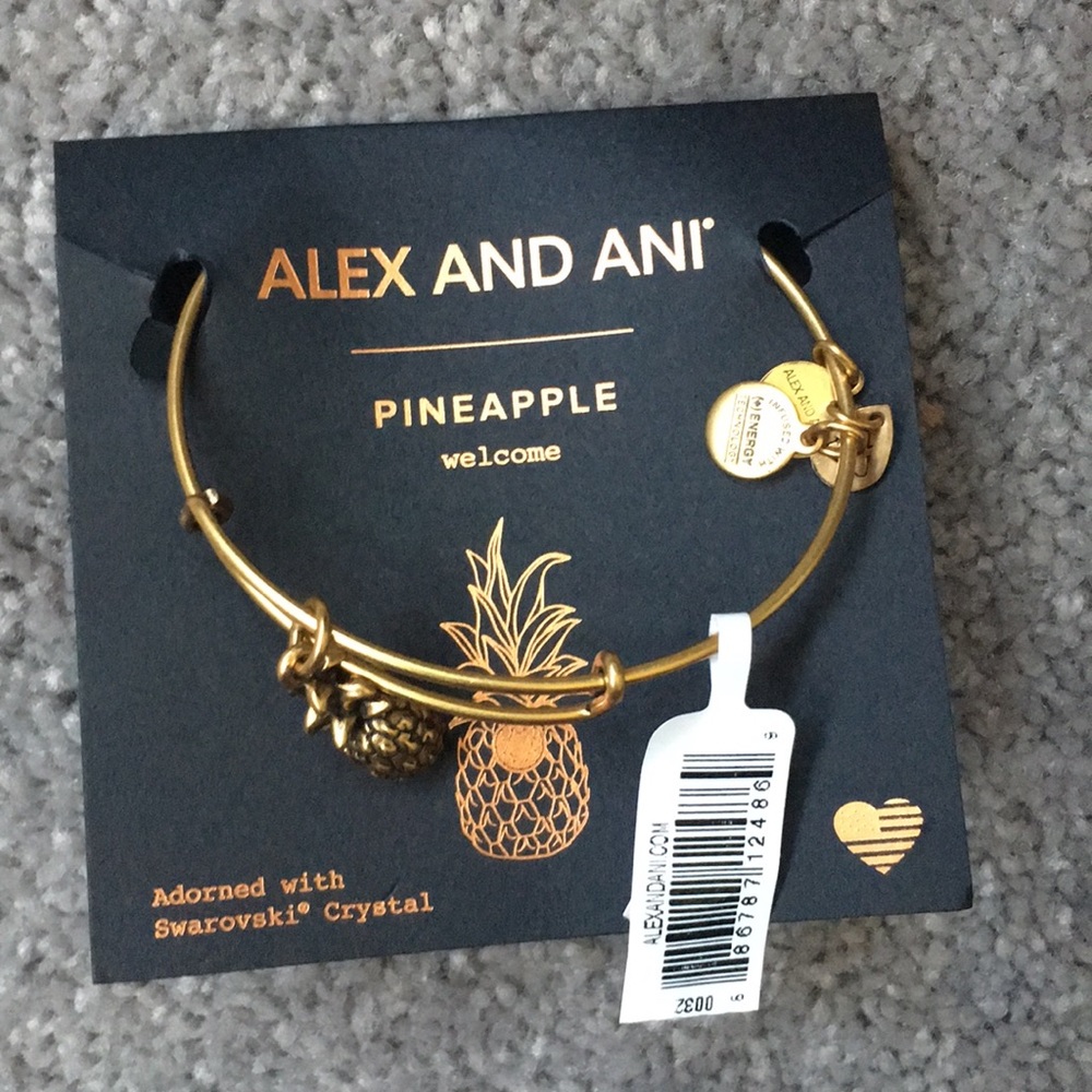 Alex and Ani Pineapple Bracelet